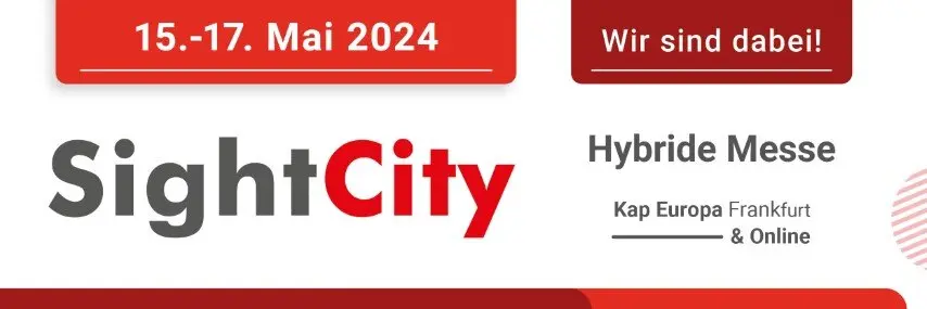 Banner zur Messe SightCity 2024